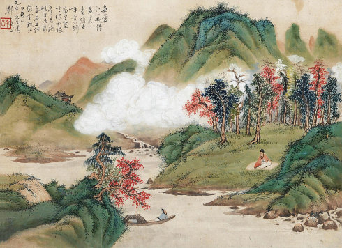 郑午昌花鸟,丝鬓散人郑午昌百幅绘画作品赏析