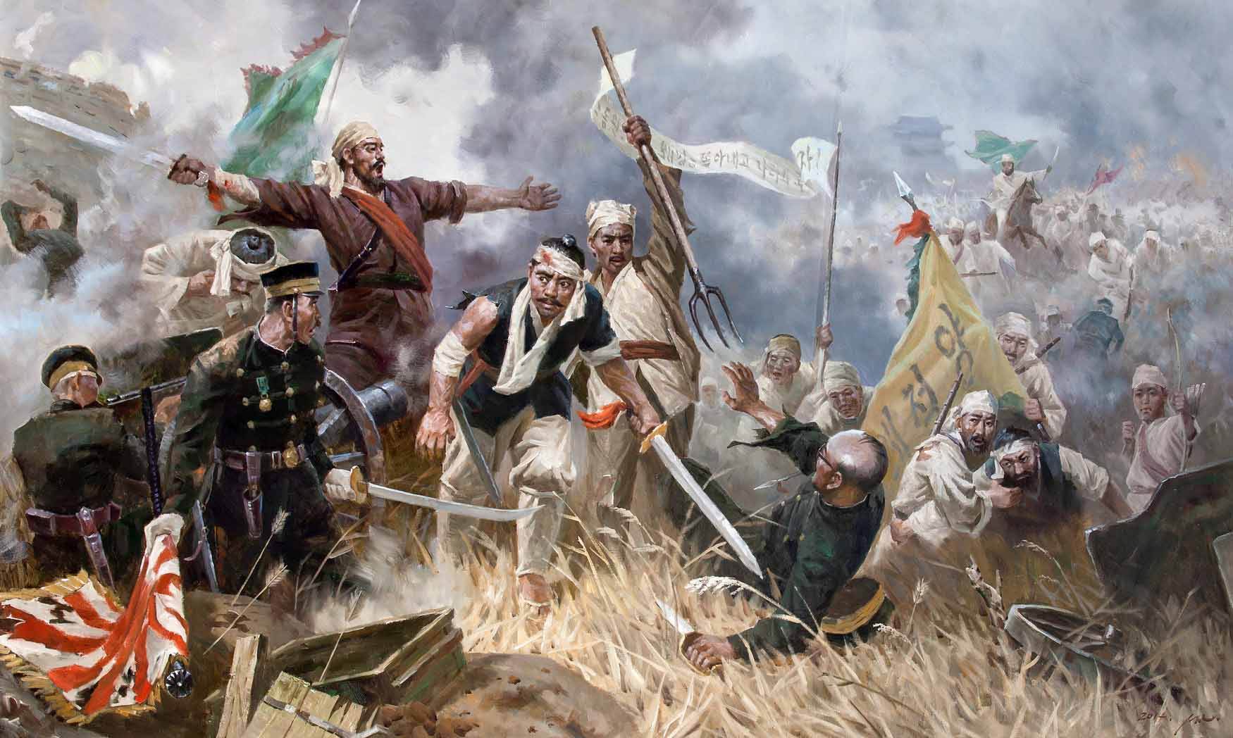 中日历史上的几次较量,中日历史第一次交战