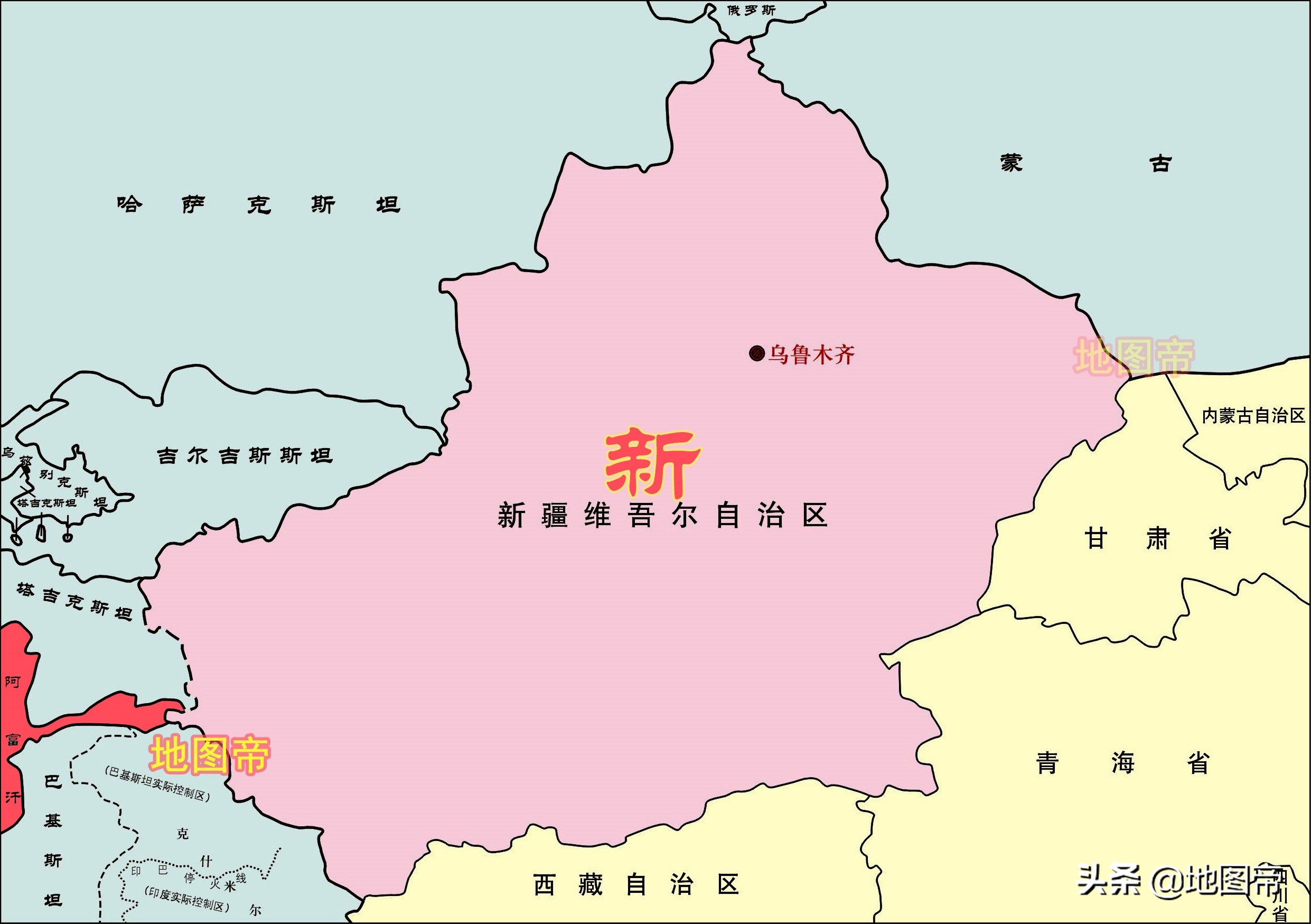 阿富汗邻国有哪些国家,阿富汗有哪些山脉