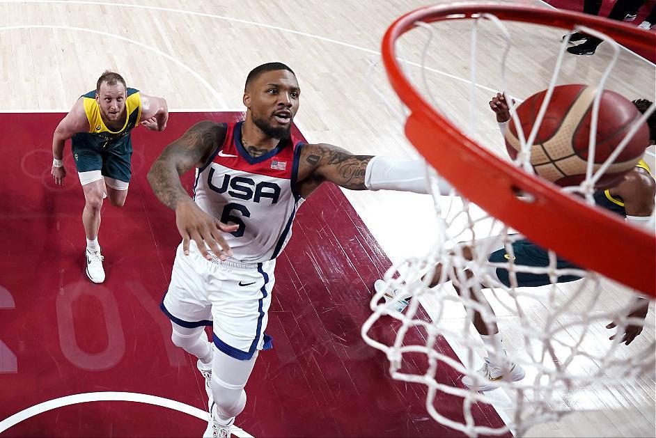 利拉德在nba是什么水平,利拉德奥运会投篮发力