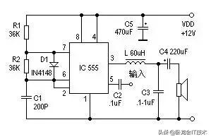 555定时器实际应用电路,555定时器有开关功能吗