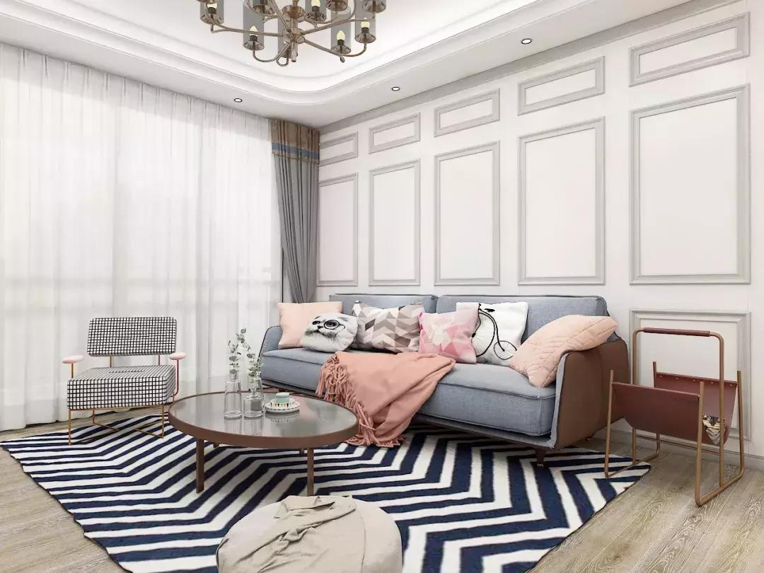 148平欧式小户型装修,120平米仙女宅装修效果图