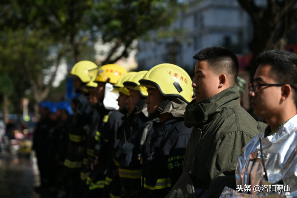 宜章县消防演习,宜阳县消防救援大队