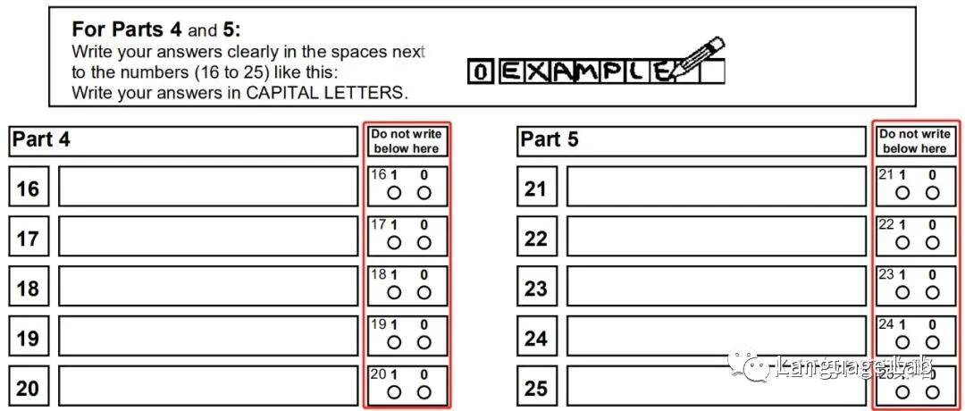 ket答题卡怎么涂,pets答题卡填写方法