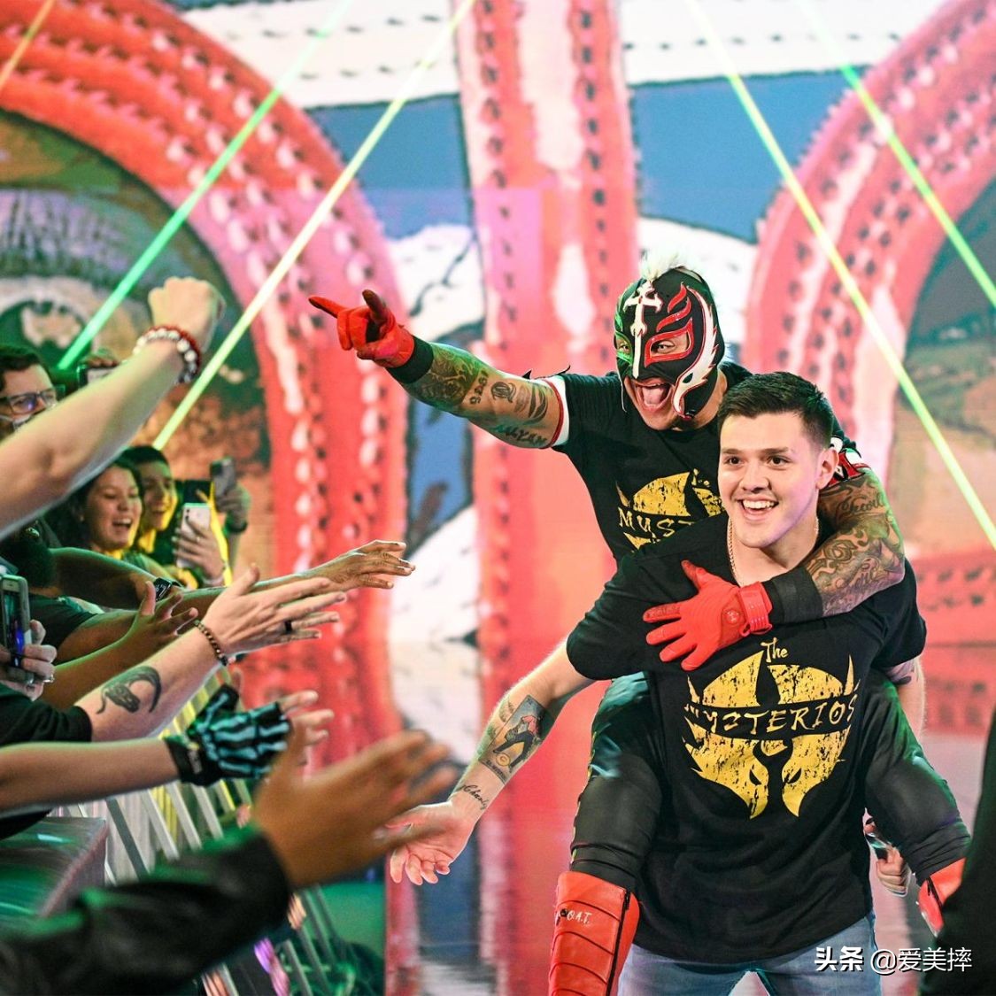 盘点wwe神秘人雷尔生涯名场面,雷尔破wwe纪录