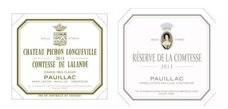 名庄红酒正牌和副牌图片,波雅克酒庄排行