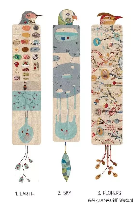 8-10岁儿童手工书签可爱猫咪书签,手工diy书签简单好看不用折纸