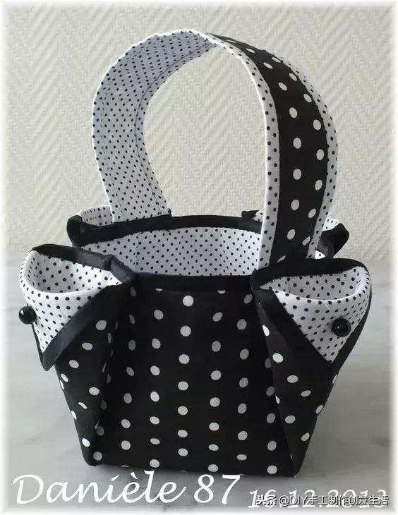 布艺收纳整理包,布艺收纳包制作教程