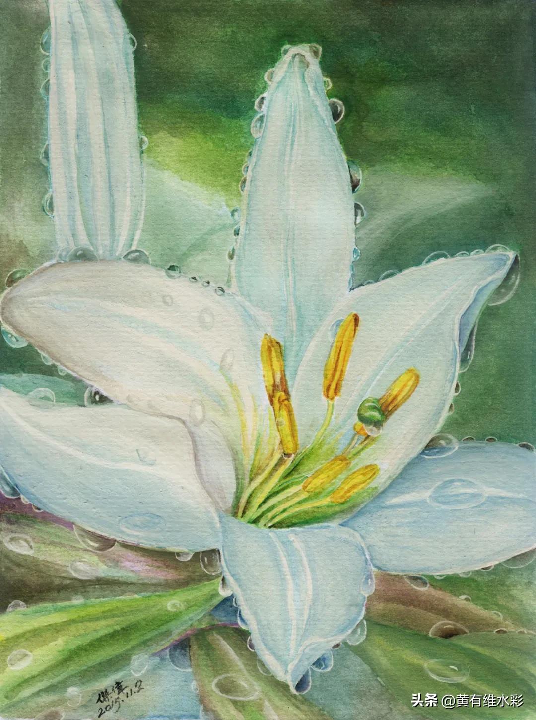 一个理工男的避坑指南,水彩入坑第一天