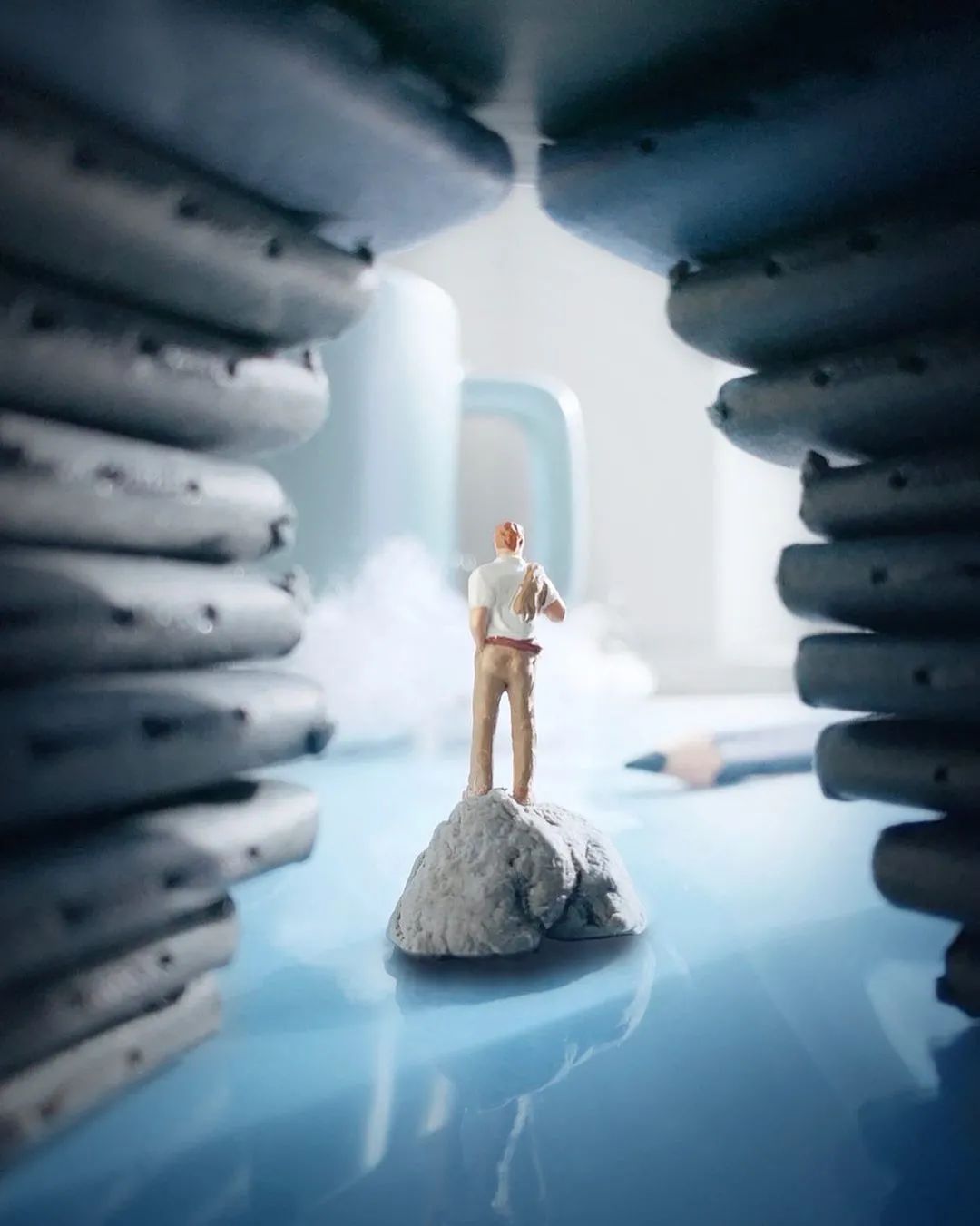 迷你版办公桌,森系书桌迷你世界