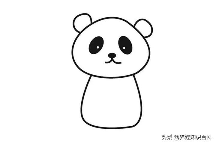 又可爱又简单的熊猫怎么画,熊猫怎么画国画儿童
