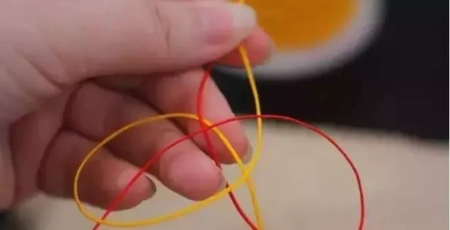 文玩核桃手串单线打结方法,常见的手串编绳教程