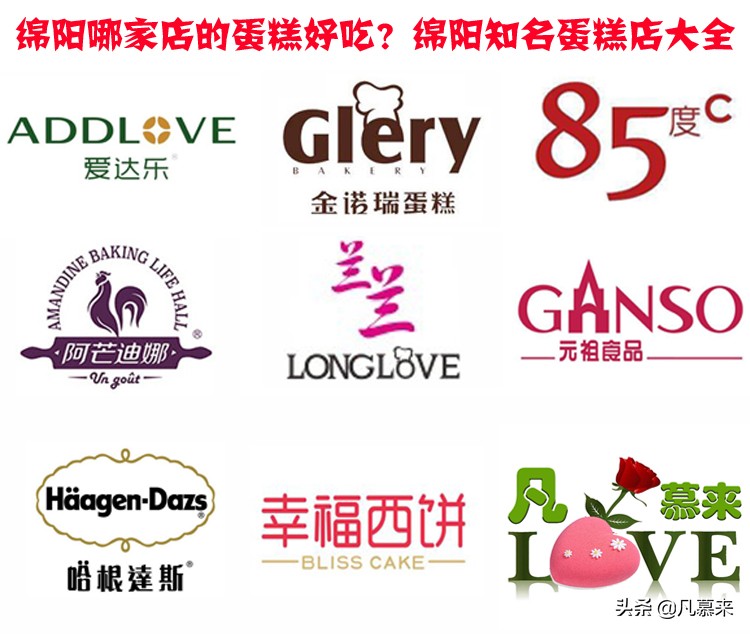绵阳蛋糕牌子排名哪个好吃,绵阳蛋糕店有哪些品牌
