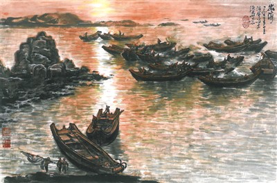 姚治华山水画,姚治华的国画欣赏