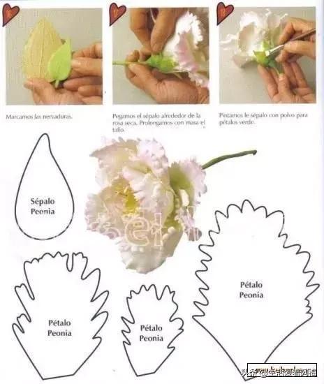 皱纹纸花朵手工艺术,纸艺玫瑰花的制作方法皱纹纸