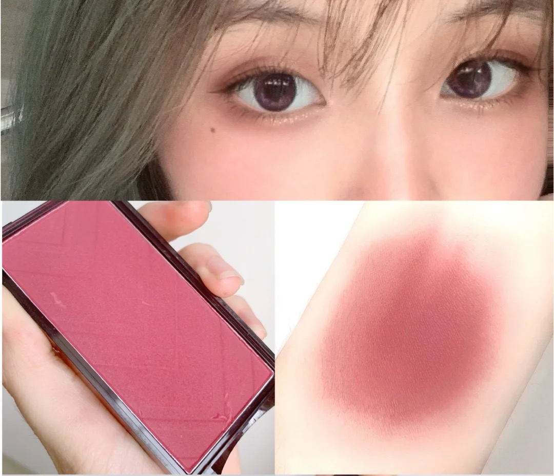 腮红橘色推荐平价持久,玫瑰色腮红平价