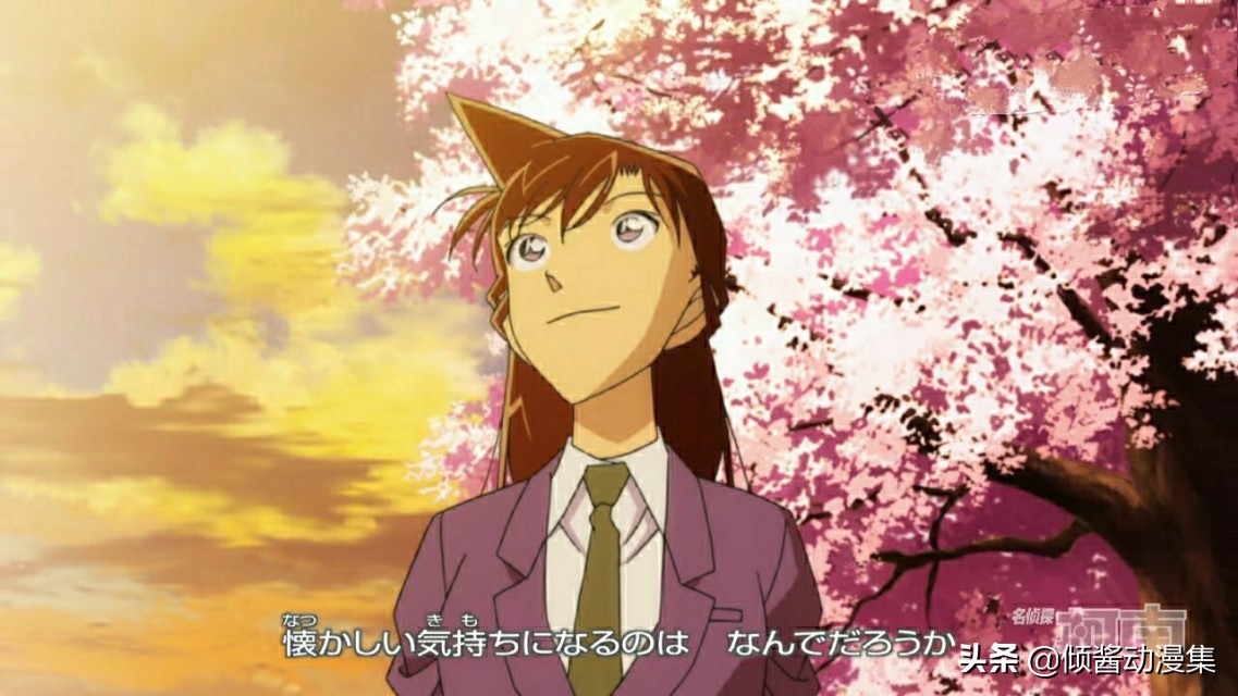 名侦探柯南毛利兰的10年后的照片,名侦探柯南高清图新一和小兰