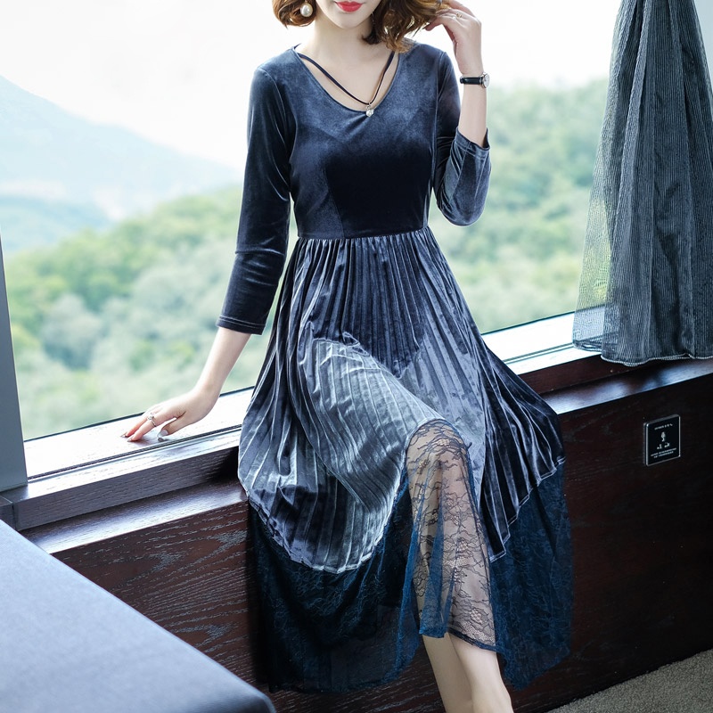 超适合秋天穿的仙女裙,气质仙女裙穿搭秋款