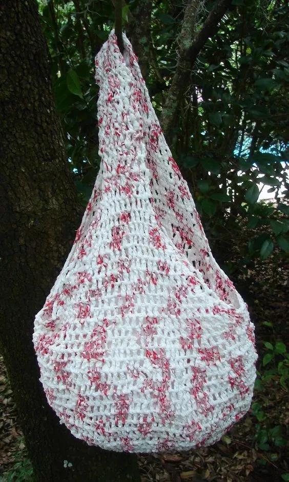 塑料袋手工编织视频,塑料袋编织篮子视频教程