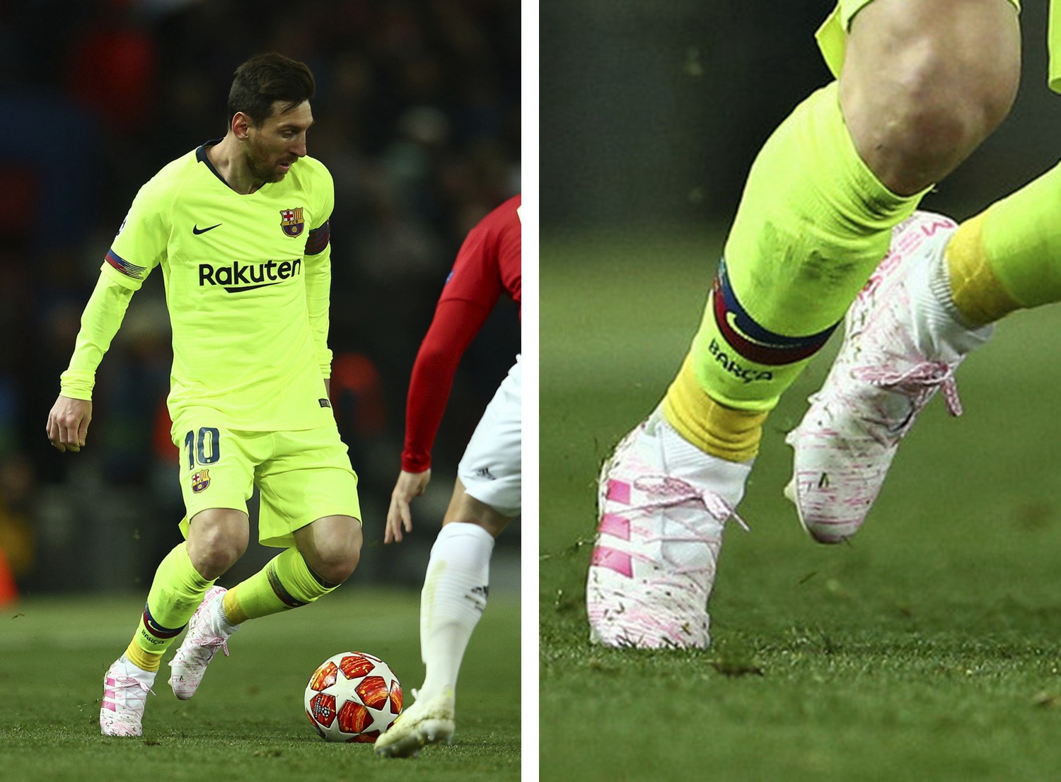 带你饱览过去一周国际赛场上的那些“亮眼”足球鞋