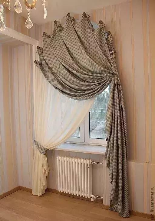 6款不同风格窗帘效果图,60公分窗帘效果图