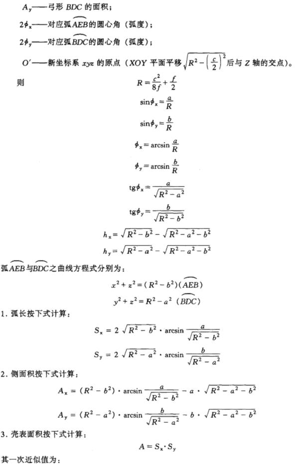 锥台体的面积和体积公式,小学面积体积公式大全