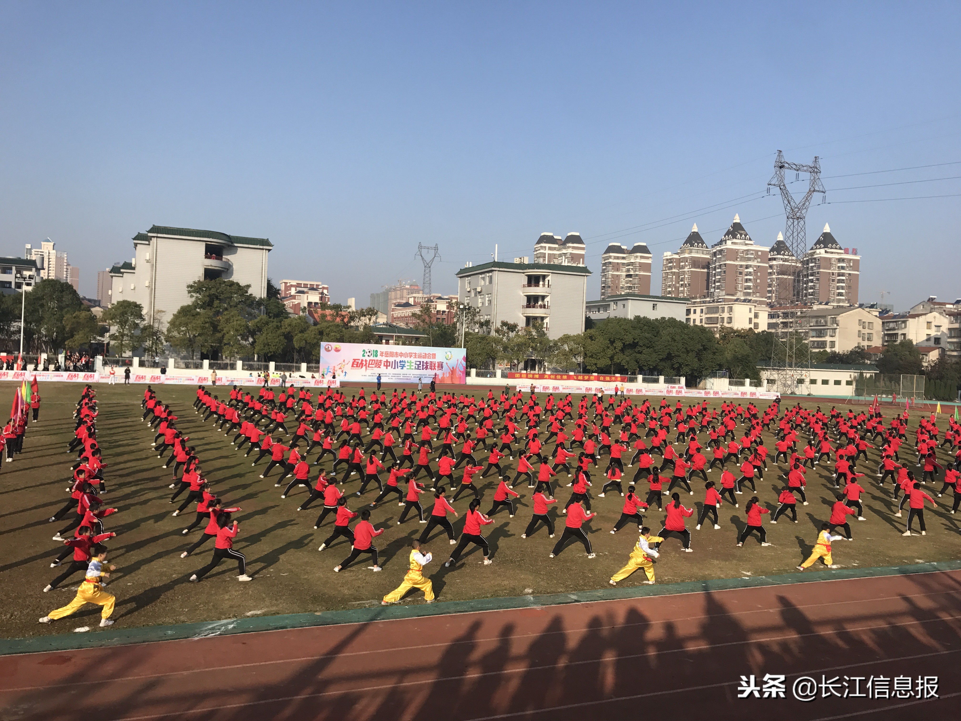 岳阳市百战巴陵足球比赛,大庙中心小学第四届足球开幕式