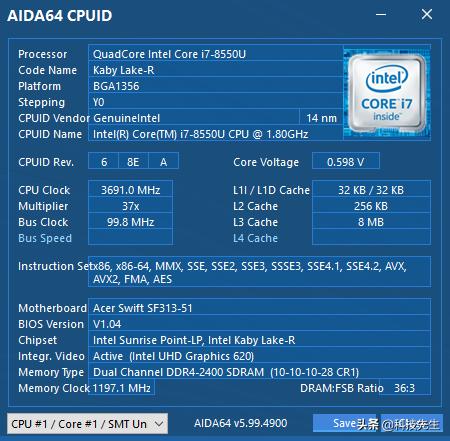 宏碁蜂鸟swiftsf31311代酷睿,宏碁蜂鸟swift3小超银评测