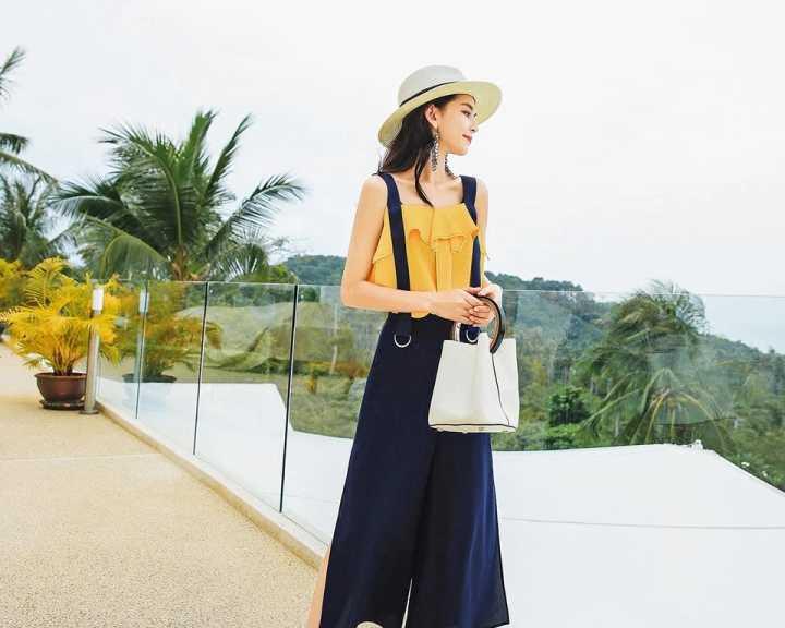 夏天针织背心搭配,好看的潮流背心