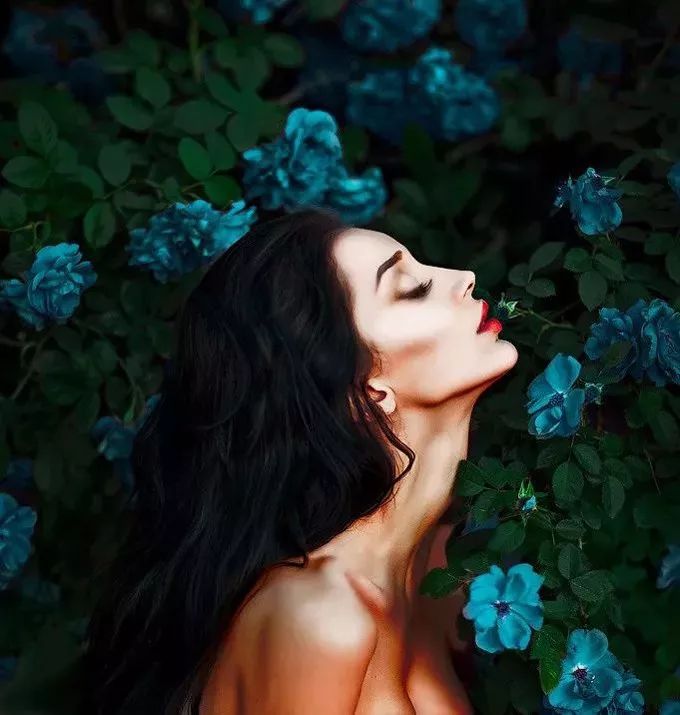 高饱和的摄影,唯美高清人像摄影