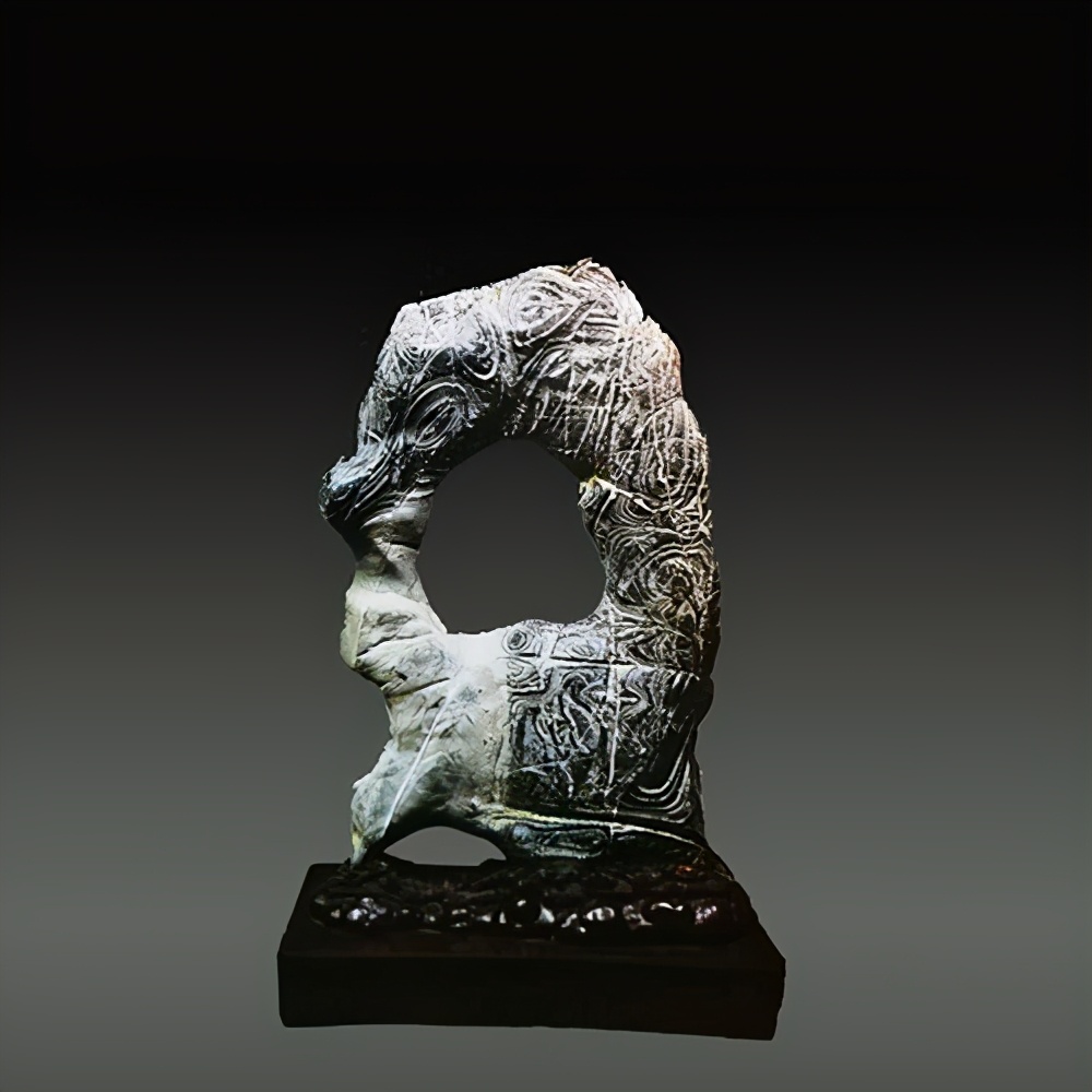 著名的石头古画,知名古画带赏石的图