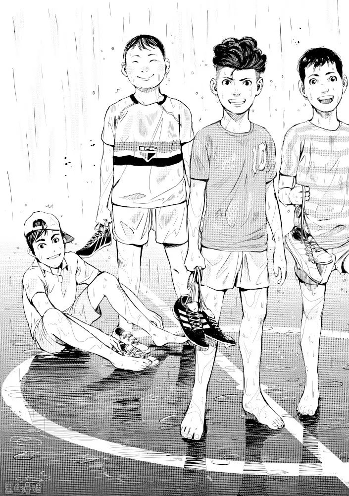 暖心漫画推荐,漫画足球比赛