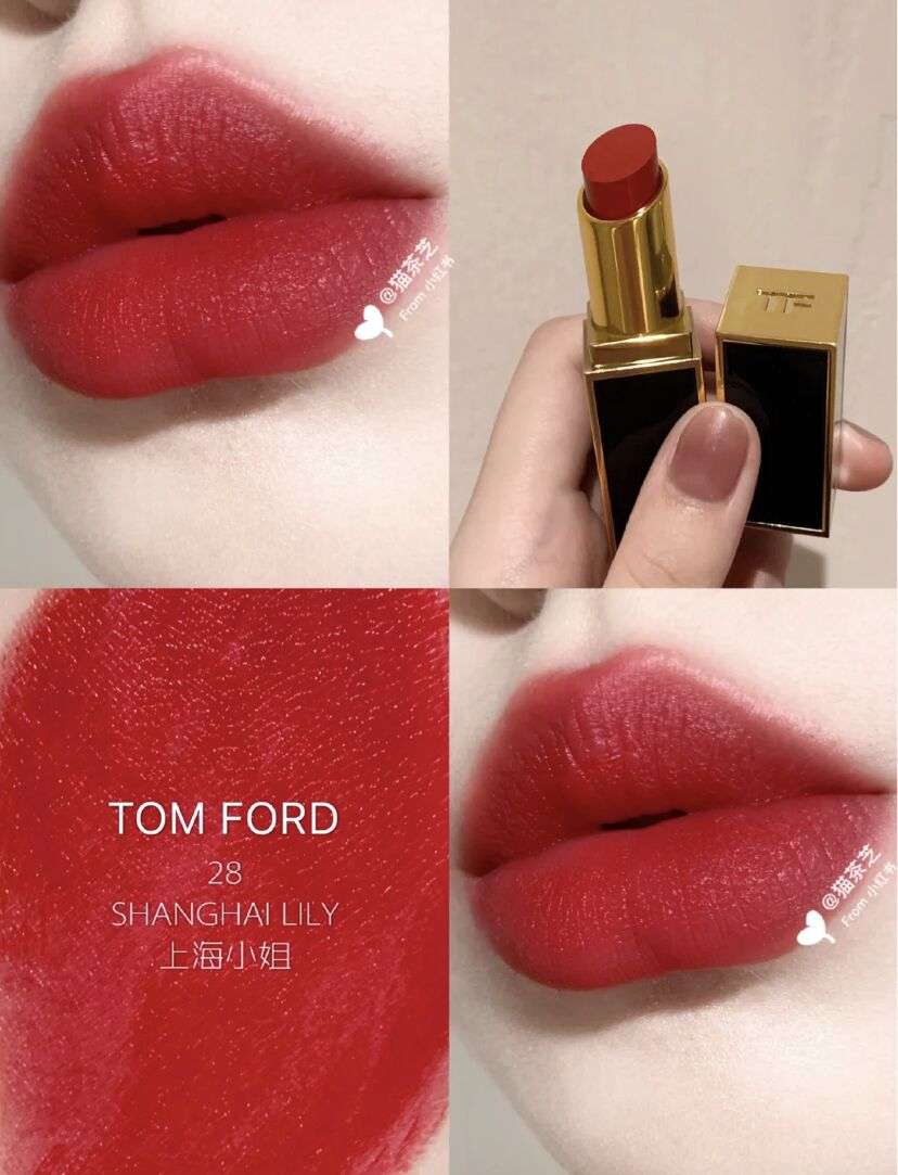 tomford口红黑管49试色,tomford最值得买的颜色