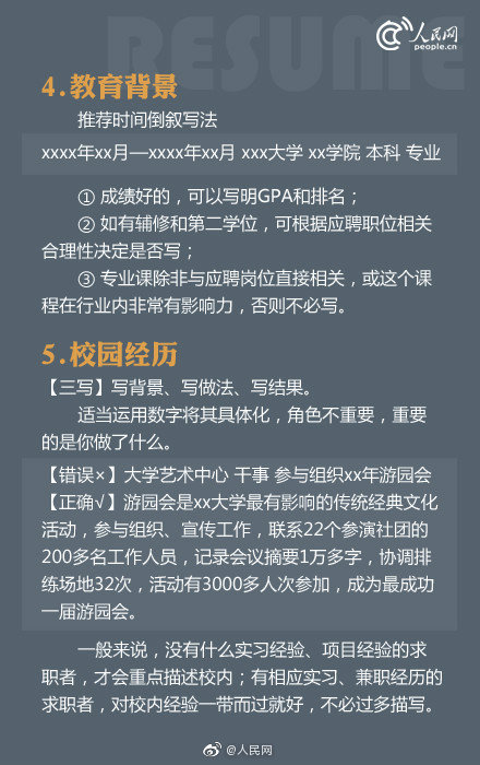 简历怎么写有亮点hr,hr教你写简单个人简历