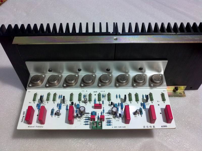 经典A系列功放成长记(三)A1000的升级改造,A100的尝试(2017)