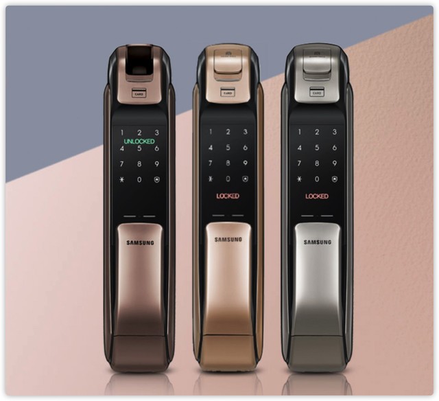 三星智能锁9100,拥有一个智能门锁是什么体验