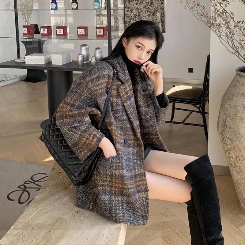 冬天可以穿出长腿美感,秋冬长靴高级感穿搭