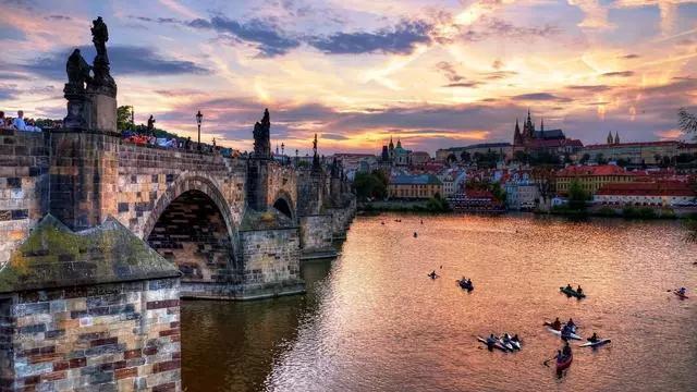 捷克布拉格东欧童话,东欧童话捷克布拉格风景美如画卷