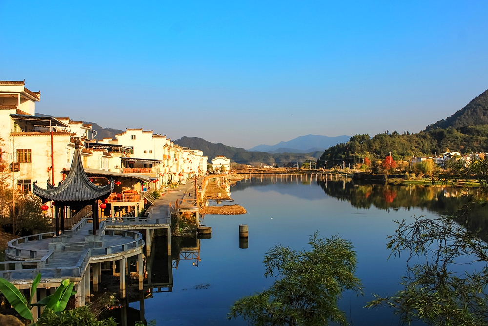 婺源不为人知徽派古村落,婺源江湾汪口古村