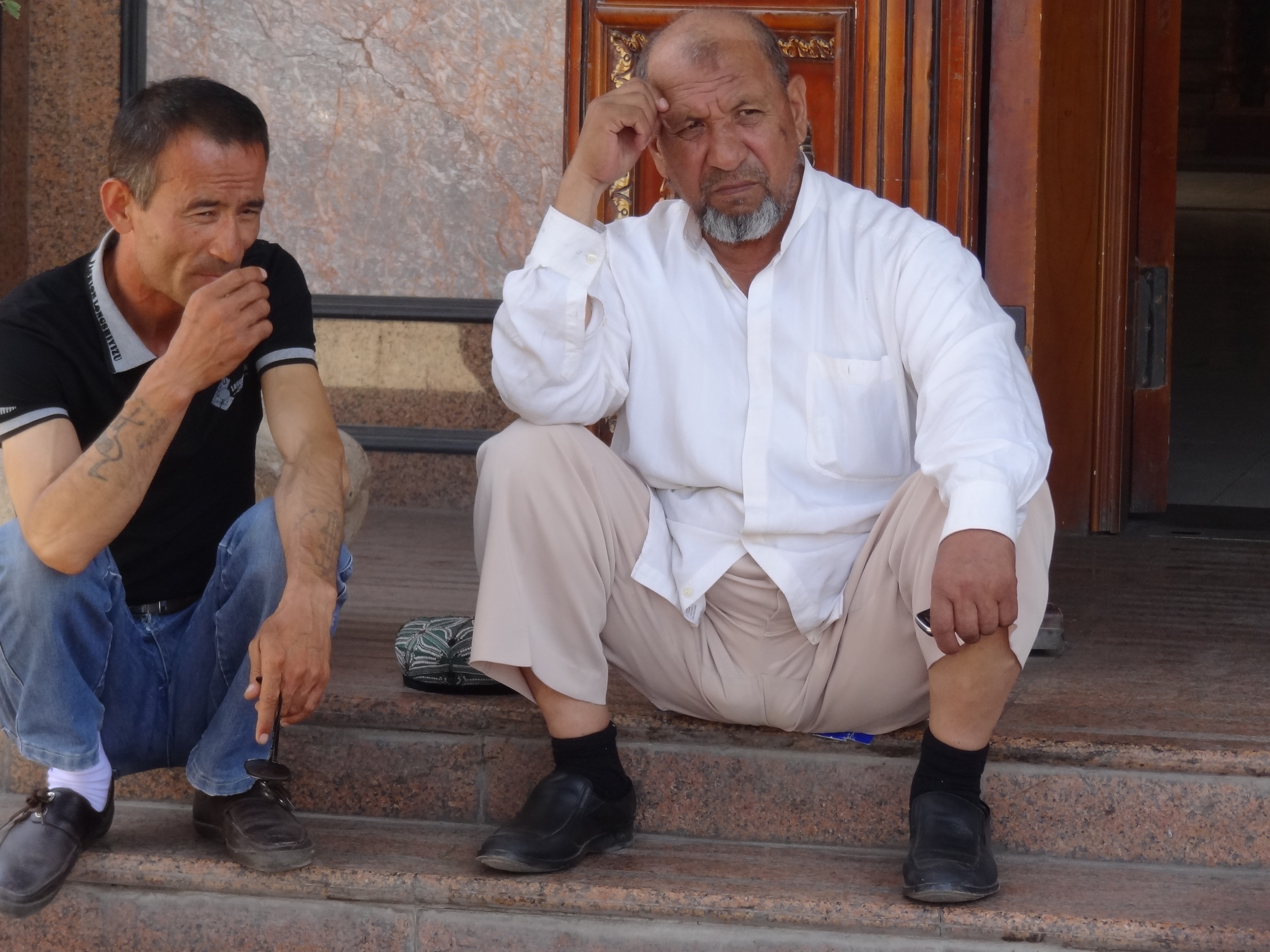 *疆新**南部边境城市喀什，剪影当地人的安逸生活