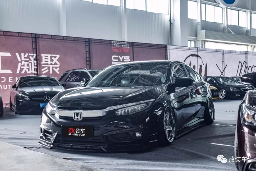 潮汕思域改气动避震,潮汕二手改装思域