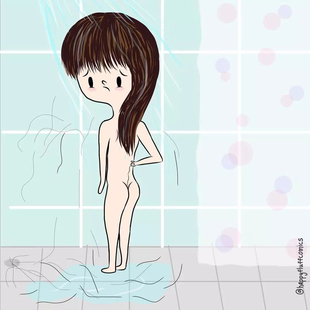 日常女性插画,女性插画生活日常