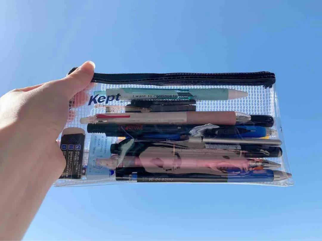 高颜值笔袋推荐学生党大容量,多功能笔袋大容量文具袋