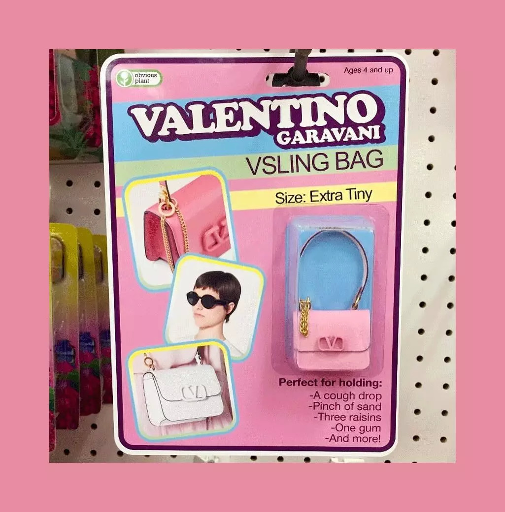 我的胸，我的手指，我的脚腕……都需要一只包包