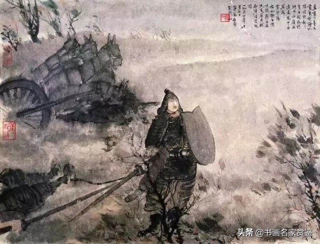 100幅傅抱石作品欣赏,傅抱石人物作品高清大图