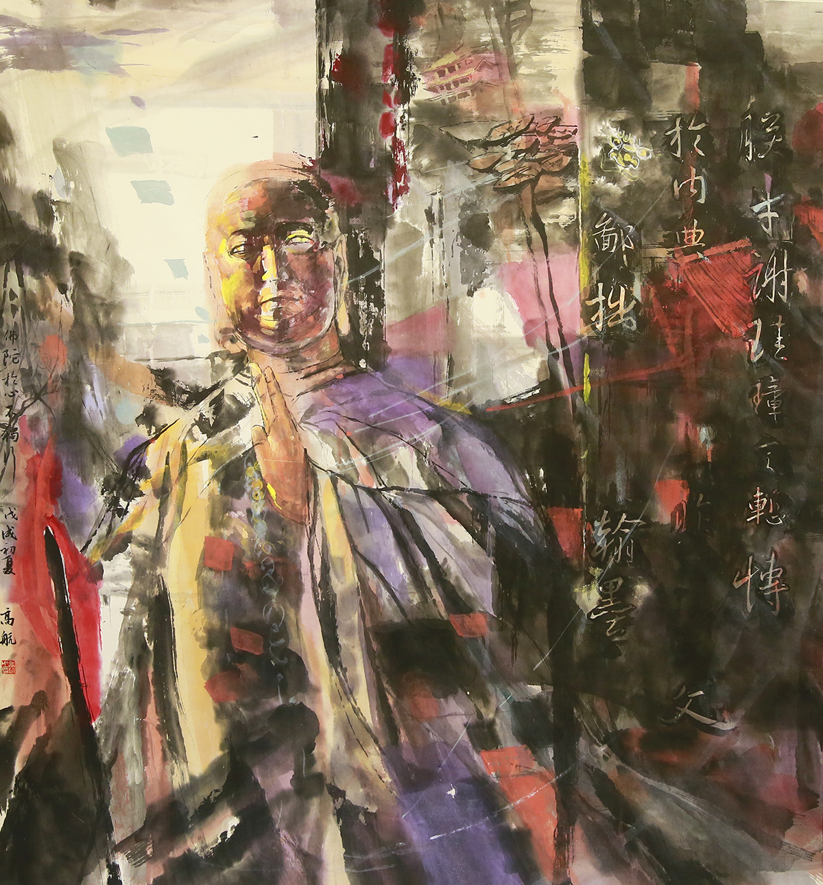 画家高航,艺术家高航的作品泰国