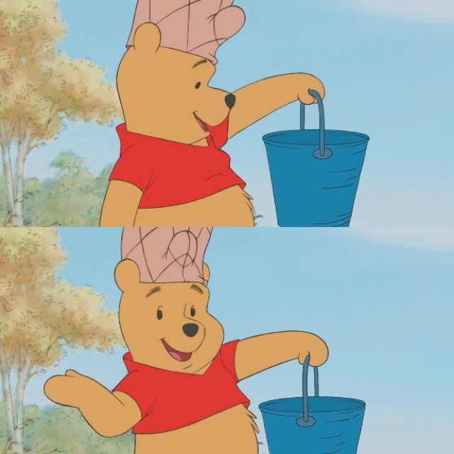 「小熊维尼背景图」动漫拼接背景图