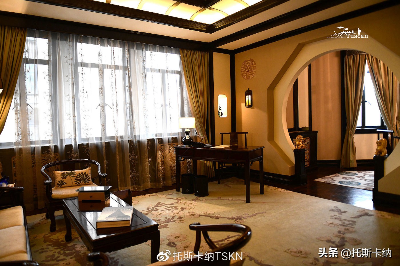 上海和平饭店的日本套房,意大利套房和平饭店