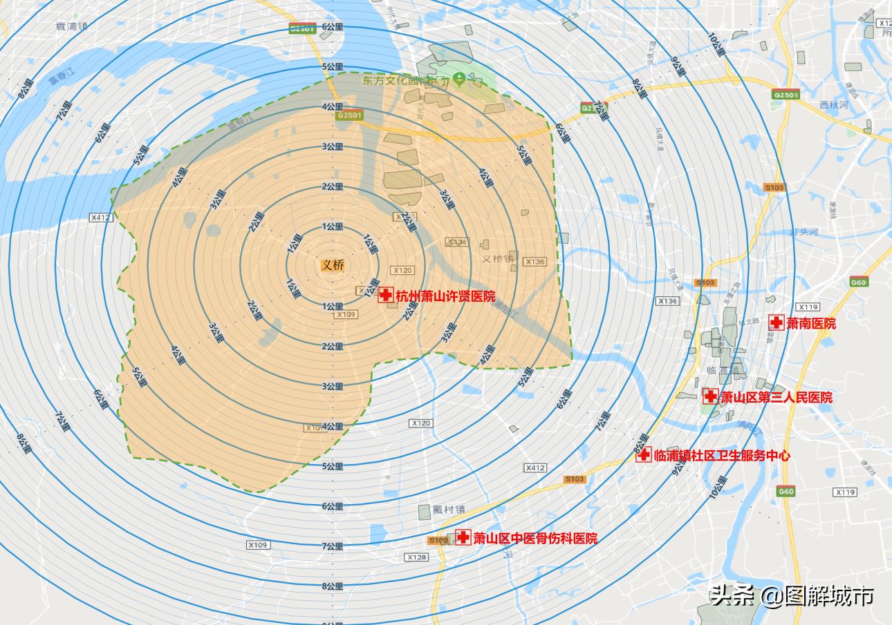 杭州城市地图全图高清版,杭州老余杭义桥