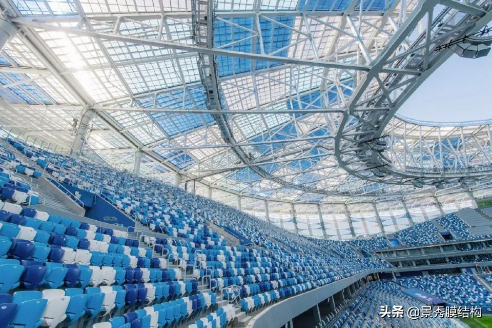 膜结构球场案例,膜结构球场效果图